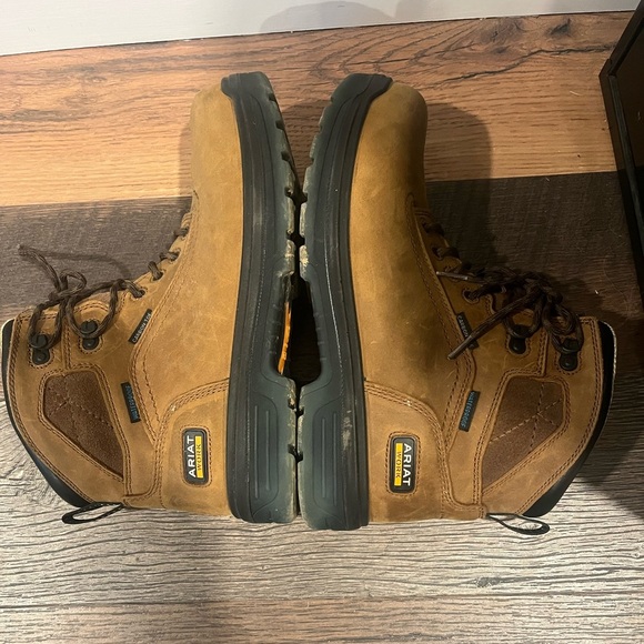 Ariat Men's Turbo 6" Waterproof Carbon Toe Work Boot; 9.5 EE - Picture 6 of 8